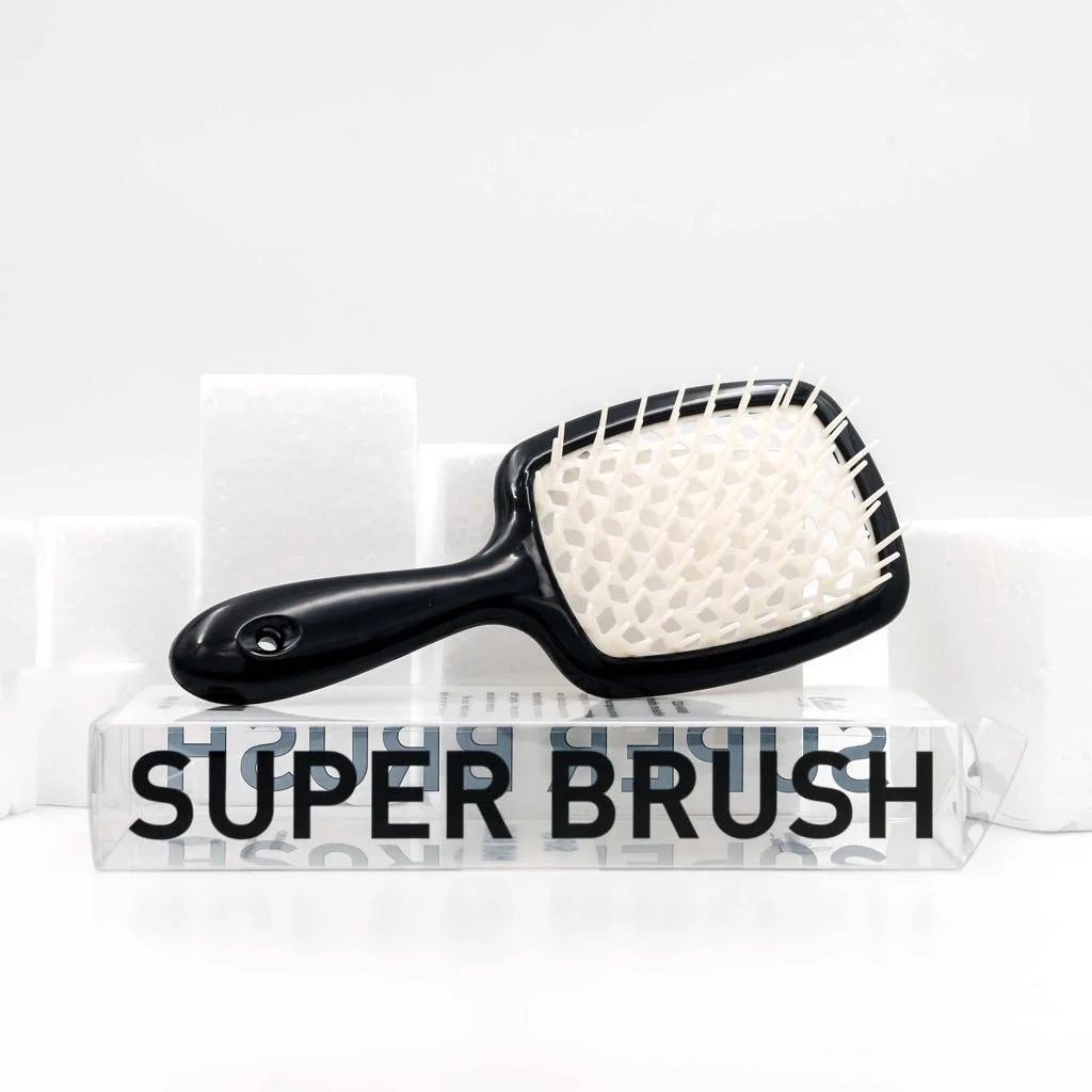 Super hair Brush - pink/black/purple/white