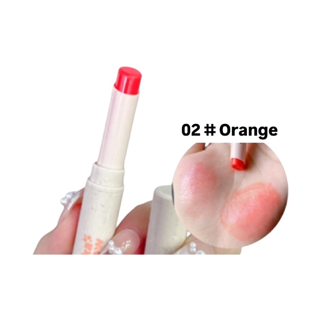 مرطب الشفاة الملون من كاكا شو - برتقالي رقم 02