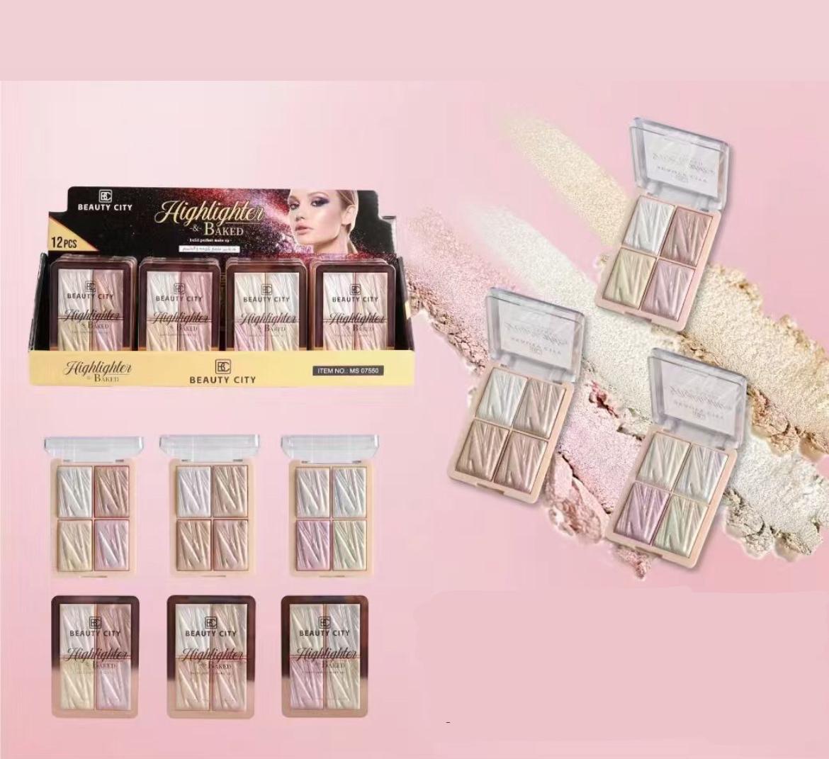 Beauty City - Highlighter & Baked - 4 colors