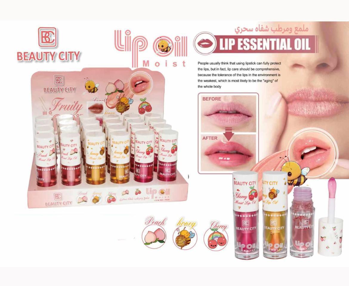 Beauty City - Fruity Lip Oil - Peach