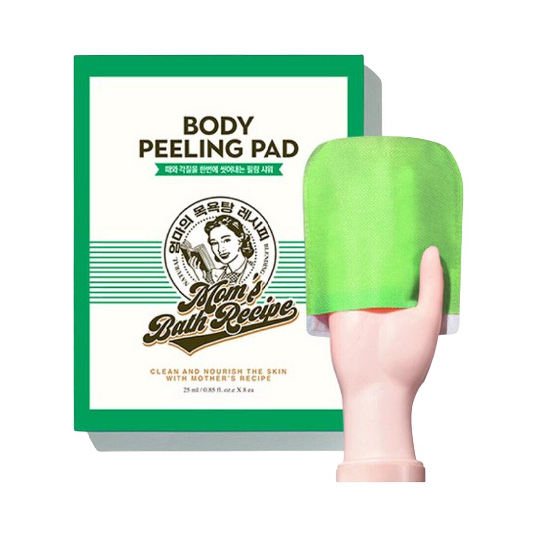 قفاز تقشير الجسم من مامز باث - اخضر