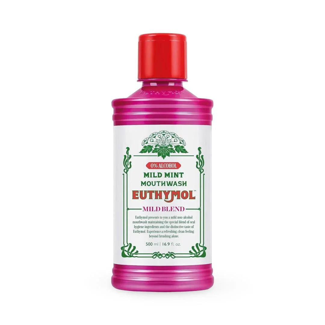 Euthymol - Mild Mint Mouthwash - 500ml