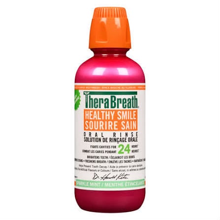 THERABREATH MOUTHWASH SPARKLE MINT 473ML
