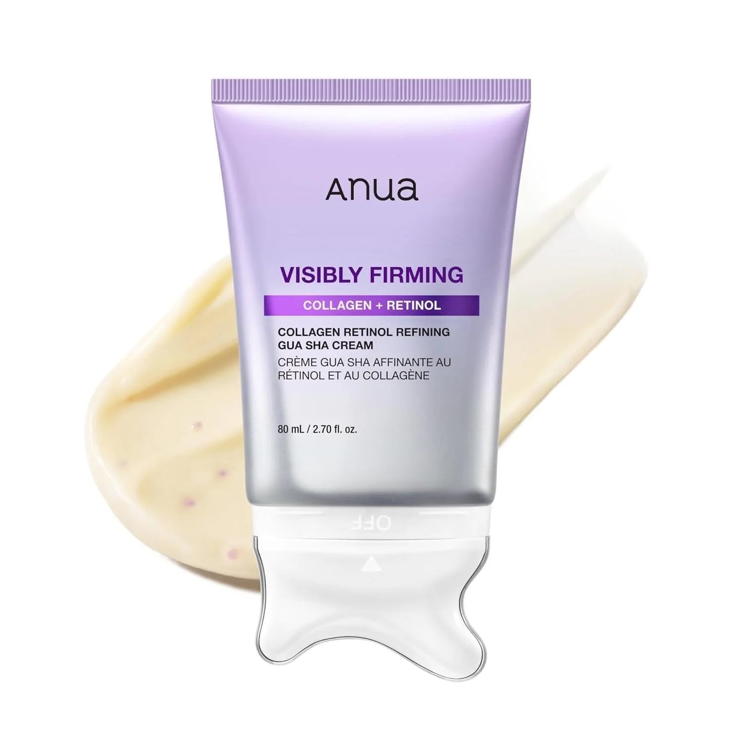 ANUA VISIBLY FIRMING COLLAGEN + RETINOL GUA SHA CREAM 80ML