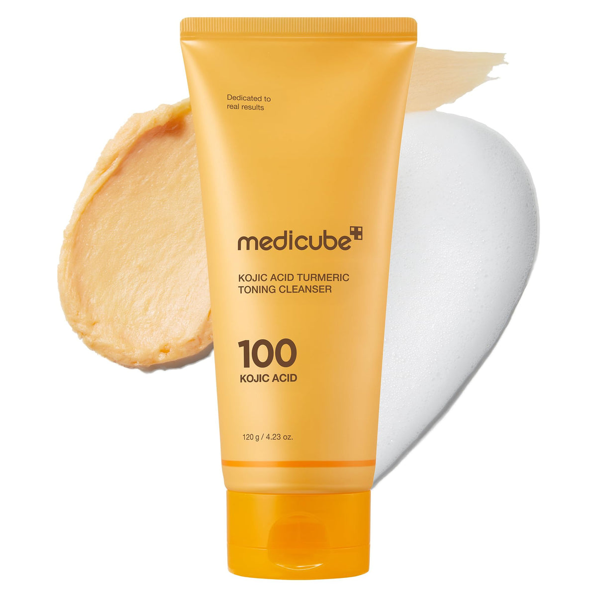 MEDICUBE KOJIC ACID TURMARIC TONING CLEANSER 100GM