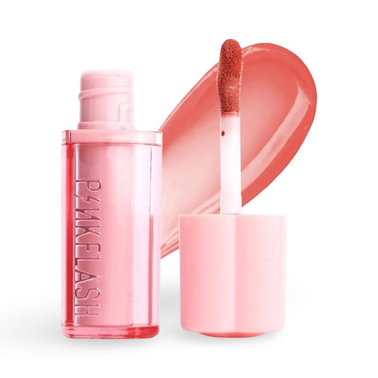 Pink Flash - Lip Gloss Milktea bubble NU02  - 2g