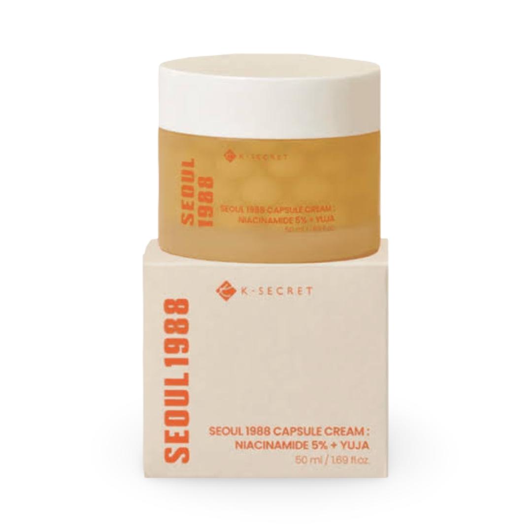 K-Secret Seoul 1988 - Capsule Cream Niacinamide 5%+ Yuja - 50ml