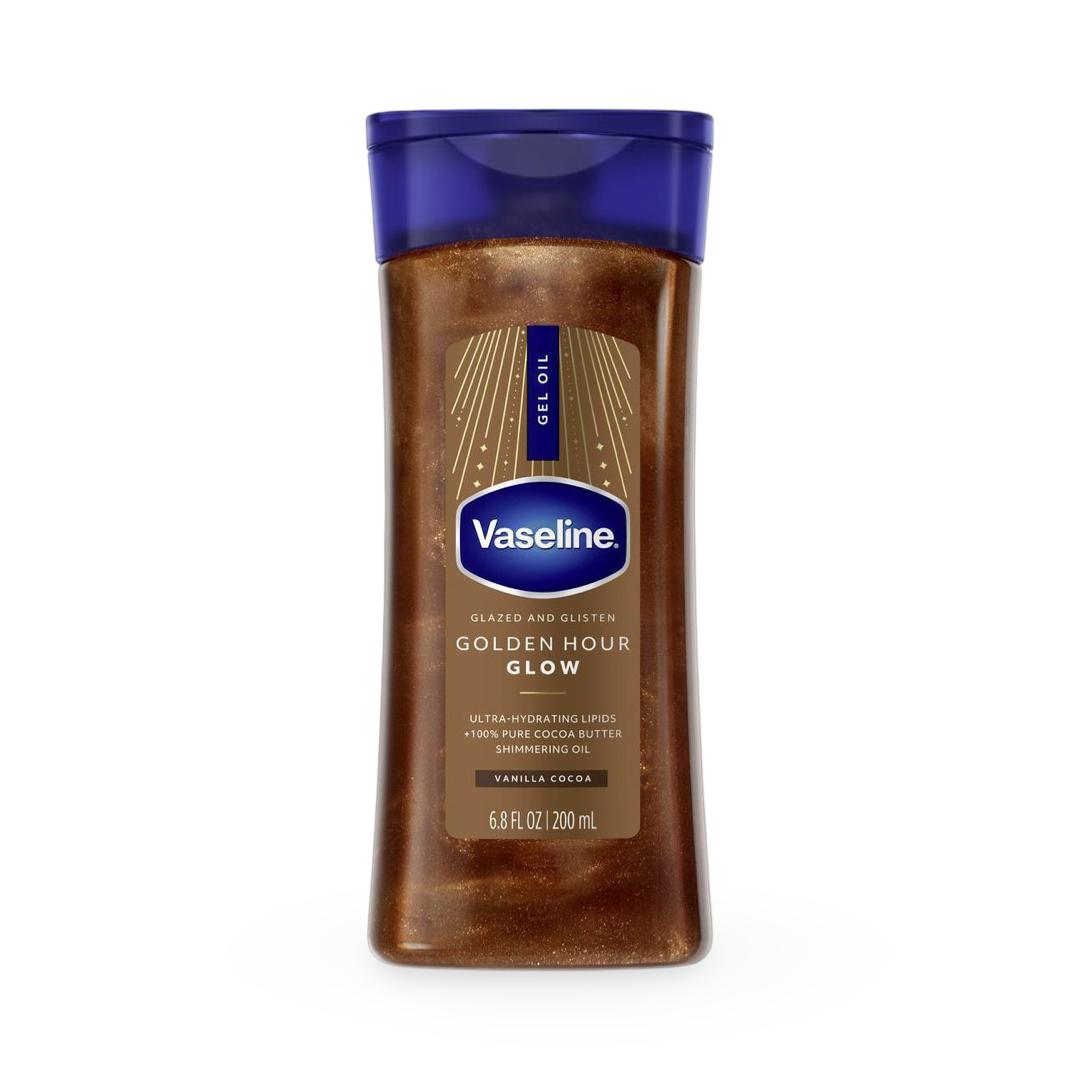 Vaseline - Glazed And Glisten Golden Hour Glow Vanilla Cocoa - 200ml