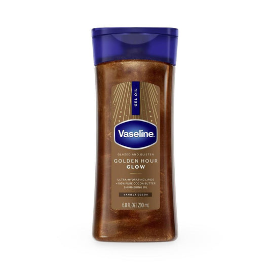 Vaseline - Glazed And Glisten Golden Hour Glow Vanilla Cocoa - 200ml
