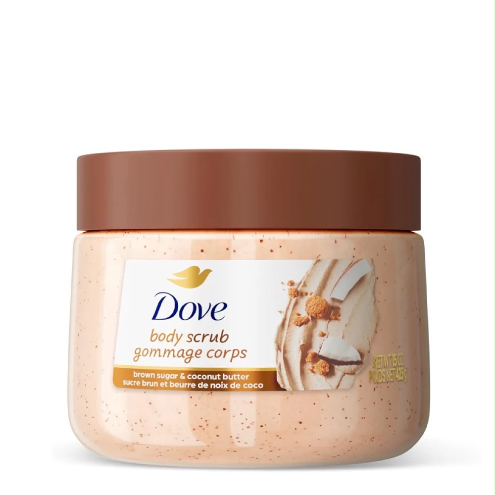 DOVE BODY SCRUB BROWN SUGAR&COCONUT BUTTER 425GM